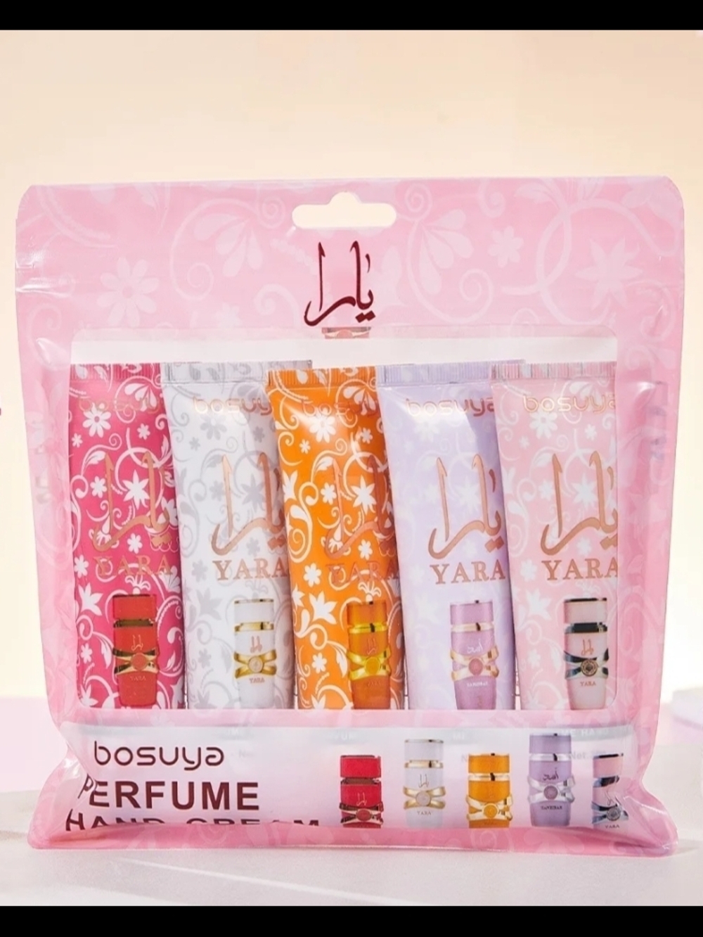 Yara Inspired 5 Pc. Perfume Hand Cream Set